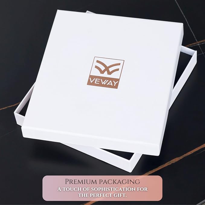 Veway Luxury Journal and Pen Set for Women - A5 Vegan Leather Notebook with Pen - 224 Lined Pages, Index & Gift-Ready Packaging (Enchanted Butterfly)