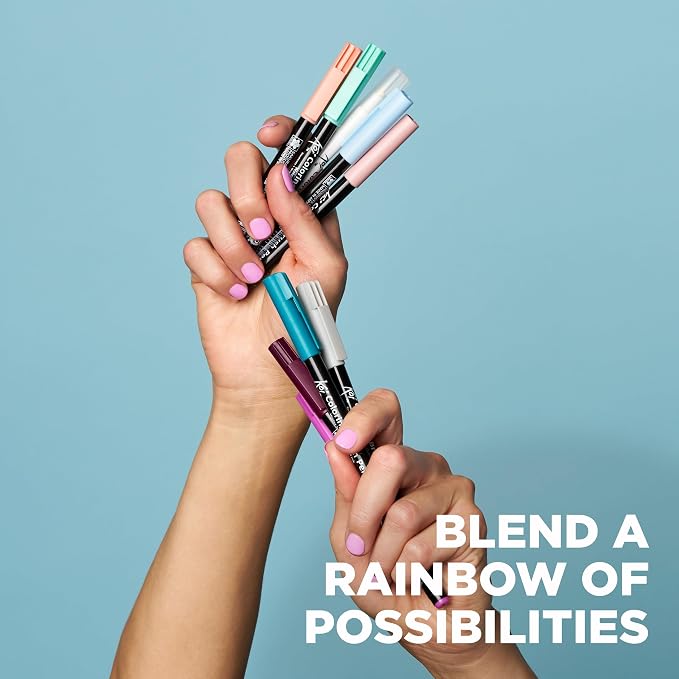 SAKURA XBR-12SA 12-Piece Koi Assorted Coloring Brush Pen Set
