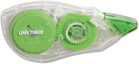 Universal Correction Tape with Two-Way Dispenser, white (UNV75602)