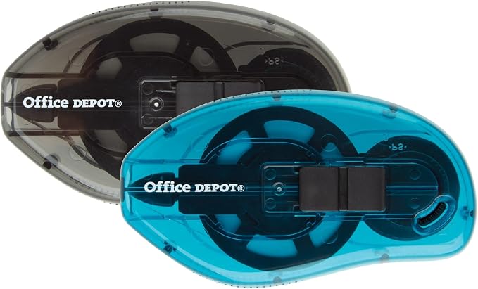 Office Depot® Brand Correction Tape Slides, 18 mm, White, Pack Of 2