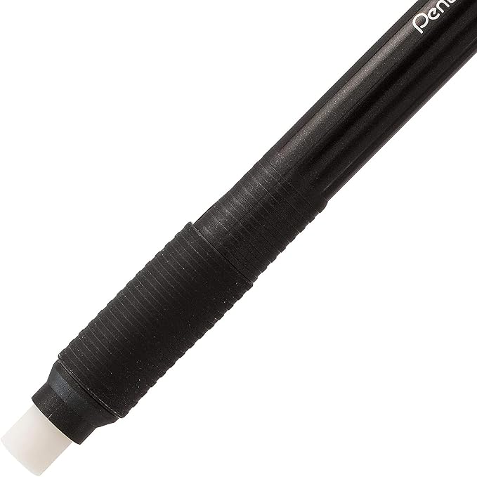 Pentel Clic Retractable Eraser, Assorted Colored Pen Style Grip Erasers, Pack of 7