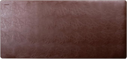 Cossini XL Desk Pad - Large Vegan Leather Desk Mat (17 x 36) - Buttery Smooth Writing, Damage Blocking, Non-Slip, Waterproof - Home Office Computer Desk Protector Blotter Laptop Keyboard Mouse Pad
