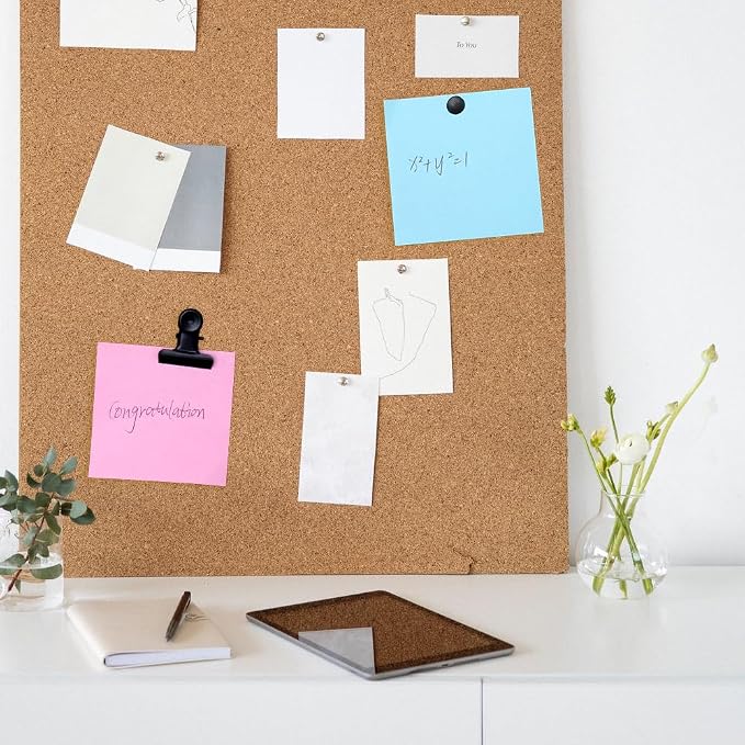 MEI YI TIAN 500 Sheets Bright Color Non-Sticky Blank Notes Cube 3x3 Inch 5 Colors Memo Paper Memo Pad Cubes for Taking Notes Reminders Writing Supplies