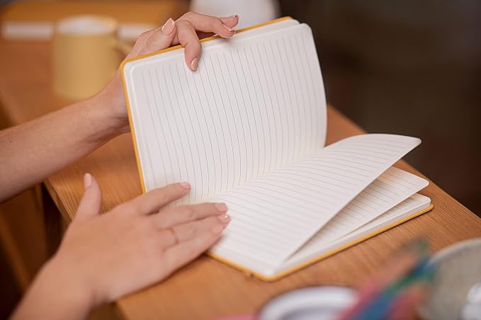 ANECDOTE. Lined Journal Notebook, 192 Pages, A5 size: 8.3" x 5.4", Thick 100 GSM Paper, Ruled, Hardcover. Journal for Women and Men, Perfect Notebook for School, Work and Travel (Royal Blue)