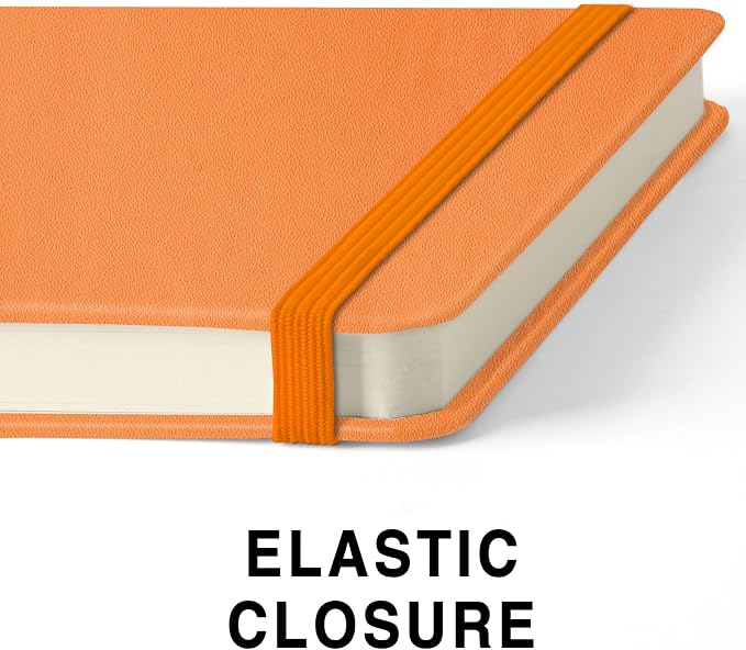 5" x 5" Hardcover Sketch Book,Small Mixed Media Sketch Pad,58 Sheets 150GSM Acid-Free Artist Drawing Paper,Travel Journal Blank Notebook for Adults Painting,Illustration,Art Supplies.Burnt Orange