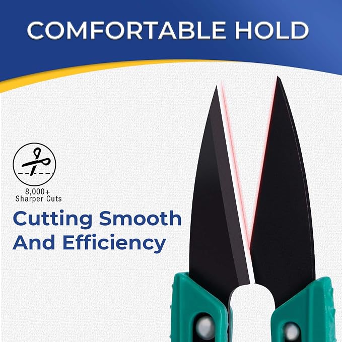 Damita 4.2 inch Sewing Scissors - Wider Handle Thread Snips (2 pack) | Professional Snips Scissors for Sewing, Quilting Supplies, Stitch, DIY Supplies