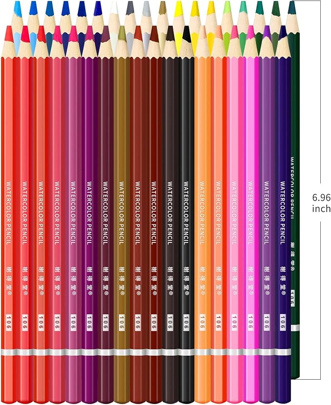 XDT Color Pencils 36 Piece Set, Soft Core Color Pencils, Pro Art Coloring&Drawing Supplies, Ideal For Kid Beginner Student Adults Artist