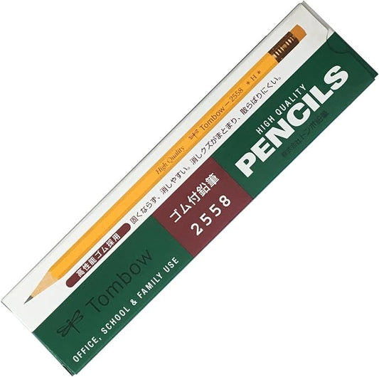 Tombow Pencil Eraser Pencil H 2558 Dozen 2558-H