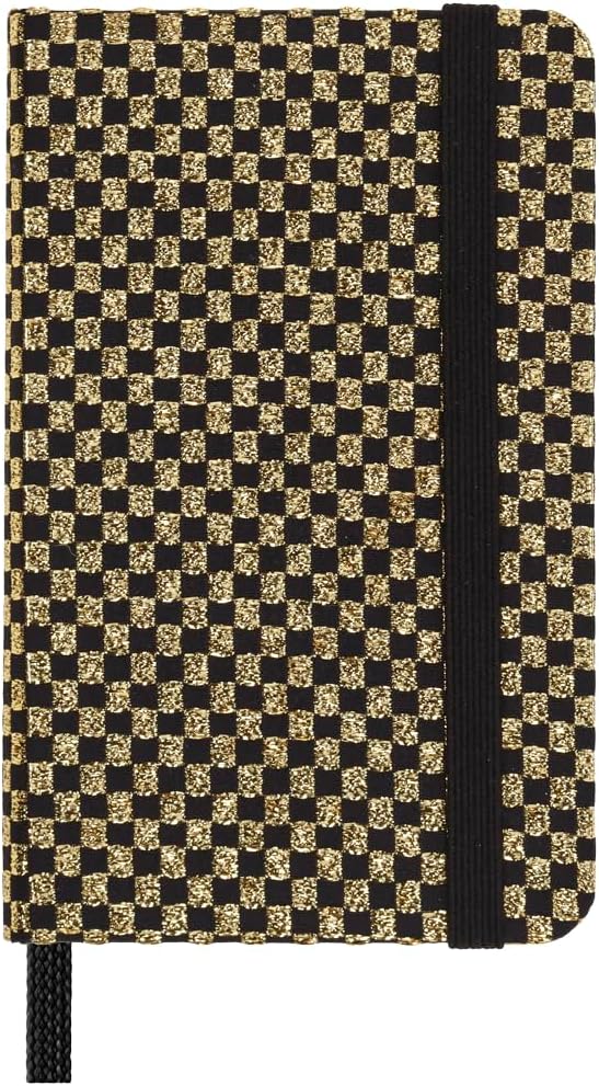 Moleskine Limited Edition Notebook Holiday Shine Box, Extra Small, Plain, Gold, Hard Cover (2.5 x 4)