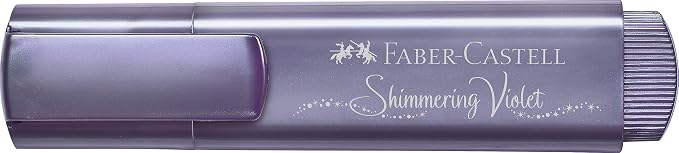 Faber-Castell 154678 – Highlighter TL 46, Metallic Violet, 1 Piece
