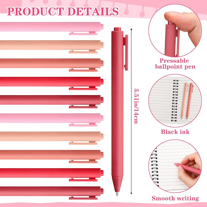 10 sets Pink Christian Gift Bulk Inspirational Prayer Journal Bible Spiral Notebook and Ballpoint Pen Religious Scripture Notepad for Women Teacher Church Gift Pink Party Favor