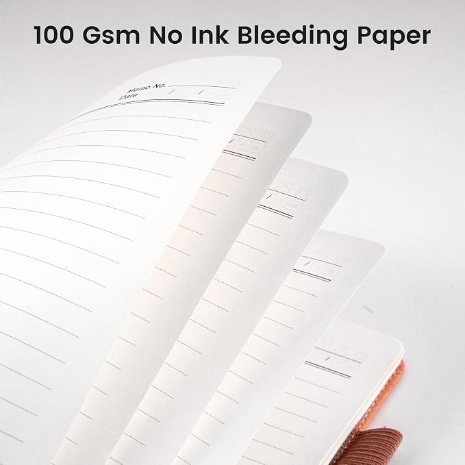 Spiral Notebook Wide Ruled Leather Journal for Women, 300 Pages, 7X10,Pink | Large Notebooks for School Office, Note Taking Notebooks for Writing Lined Notebook with Tabs Pockets Pen Holder