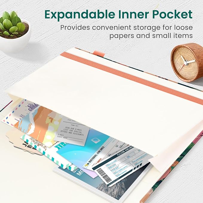 Taja Pretty Lined Journal for Women, Aesthetic Cute Hardcover Leather Journal for Writing, A5 College Ruled Notebook for Work & Note Taking, Perfect for Office School Home, 160 Pages, Golden Blush