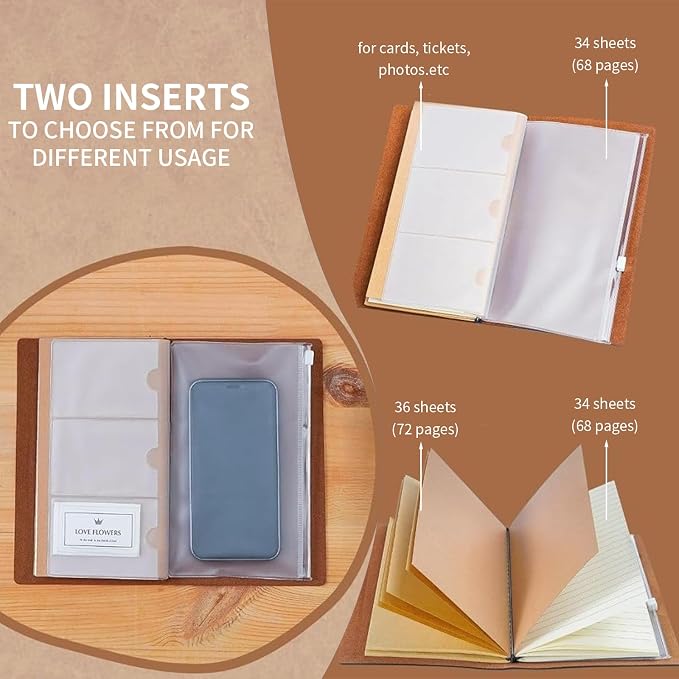 Employee Appreciation Gifts, A6 Leather Journal Notebook and Inspirational Ballpoint Pen Sets, Thank You Gifts Bulk for Coworker Teacher Nurse, Black