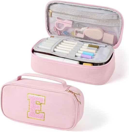 YOOLIFE Birthday Gifts for 3 4 5 6 7 8 9 10 11 12 13 Year Old Girls, Gifts for Teen Girls Kids, Cute Pencil Case for Girl, E (Pink)