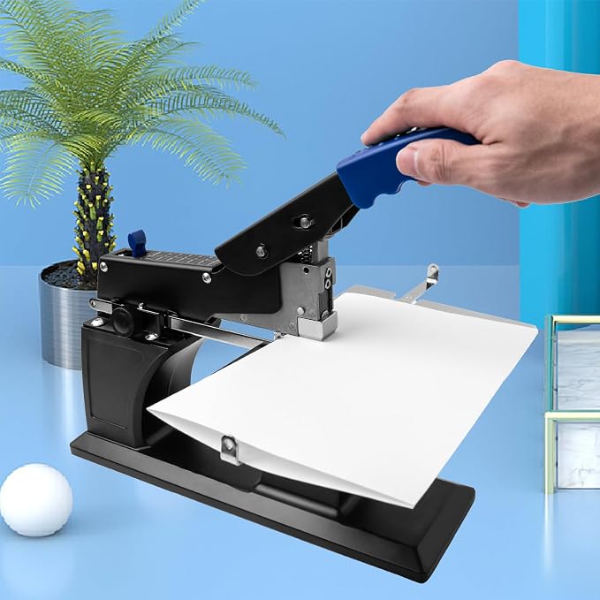 Heavy Duty Stapler with 3000 23/6 Staples, Flat Stapling & Saddle Stapling Mode 2 in 1, Large Capacity Office Stapler for Paper Binding, Offices, Print Shops