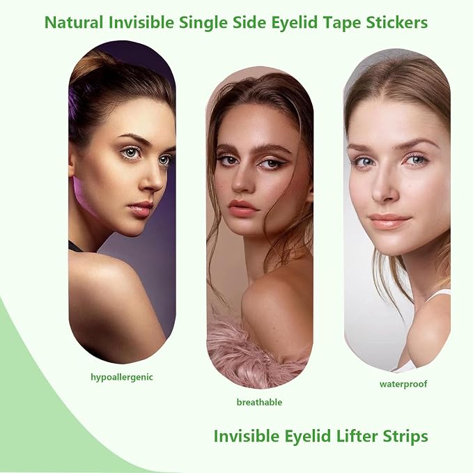 Eyelid Lift Tapes Eyelid Correcting Strips for Sagging Eyes 5MM 840Pcs