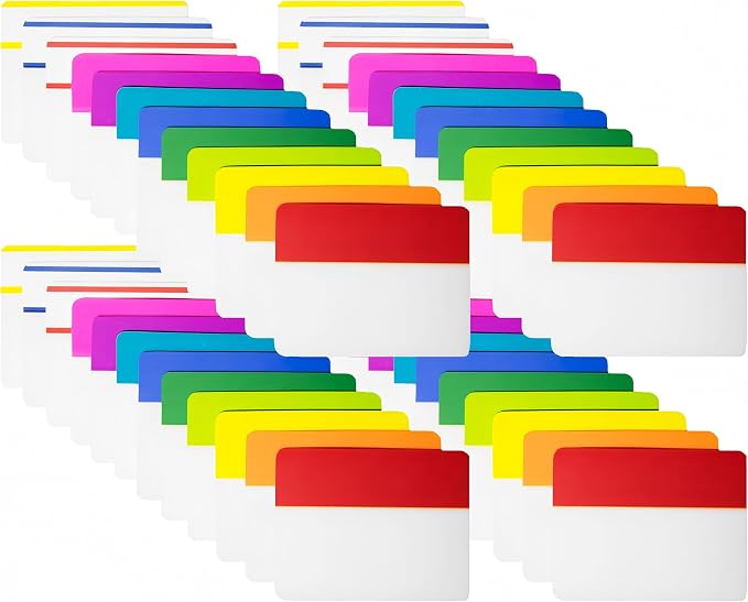 KICNIC Sticky Tabs 960 Pcs 2 Inch, Book Tabs, Annotation Tabs, Tabs for Notebooks, Removable Adhesive Flags Ultra for File, Binder, Folder, School, Office, College