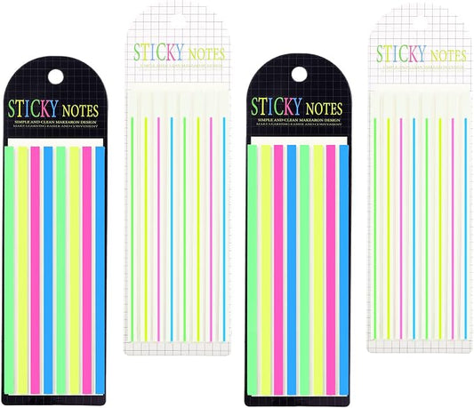 640 Pcs Mahjong Line Finder Reader Notes, Highlighter Tape Stripe, Transparent Sticky Mahjong Cards Rule Reader, Mahjong Accessories for Player, Beginner, No Adhesive Residue & Reusable