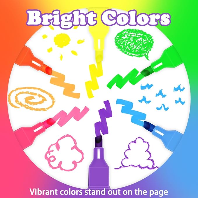 Piochoo Highlighters,30Pcs Cute Neon Highlighters Assorted Color,Chisel Tip Book Highlighter for Journaling Planner Notes School Supplies