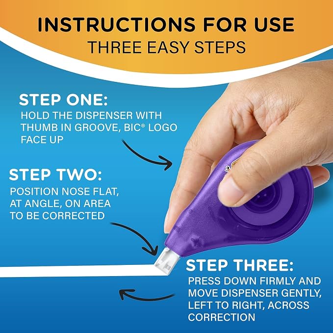 BICWOTAPP418 - BIC Correction Tape