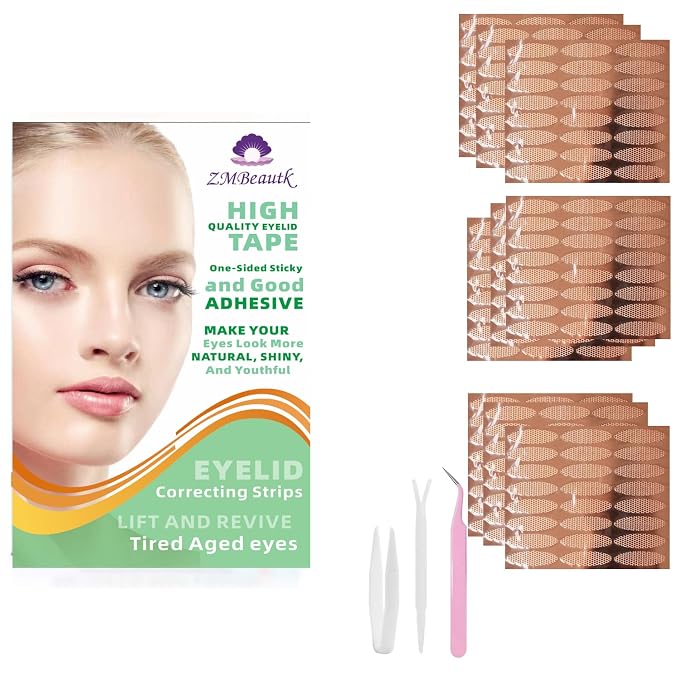 Eyelid Tapes for Hooded Eyes Invisible Eyelid Lift Strips 3.5MM 480MM
