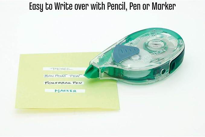 Tombow 68666 Mono Refillable Correction Tape Refill, White 1 Count (Pack of 2)