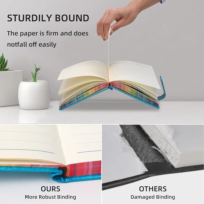 Magnetic Closure Buckle Journal Notebook 360 Pages Macaron Colors Thick Lined Notebooks 5.9x8.3 Soft Leather Journals Magnetic Diary Writing Supplies Work Note Taking Diary(Macaron Red)