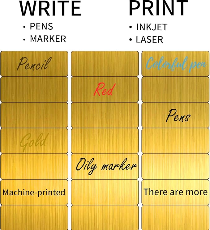 1" x 2-5/8" Address Labels- Gold Shipping Labels Stickers/Mailing Labe Stickers for Laser/Inkjet Printer, Matte Gold, 8.5”×11"- 20 Sheet