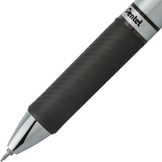 Pentel EnerGel RTX Retractable Liquid Gel Pen,(0.3mm),Extra Fine Line,Needle Tip,Black Ink,(BLN73BP3A),3 Count (Pack of 2)