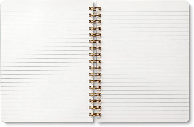 Compendium Spiral Notebook – Seek Out Beauty Where It Lives. – A Designer Spiral Notebook with 192 Lined Pages, College Ruled, 7.0" W x 9.25" H