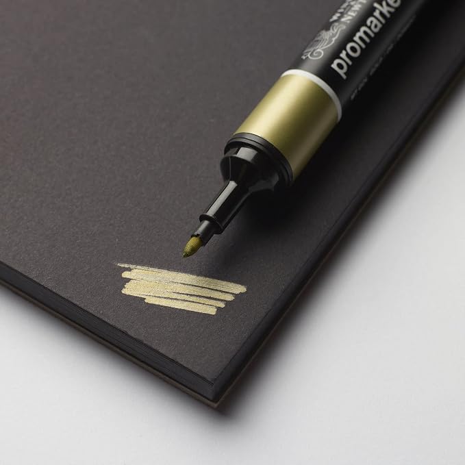 Winsor & Newton Professional Mixed Media Pad, 11" x 14", 25 Sheets, 200gsm, Black