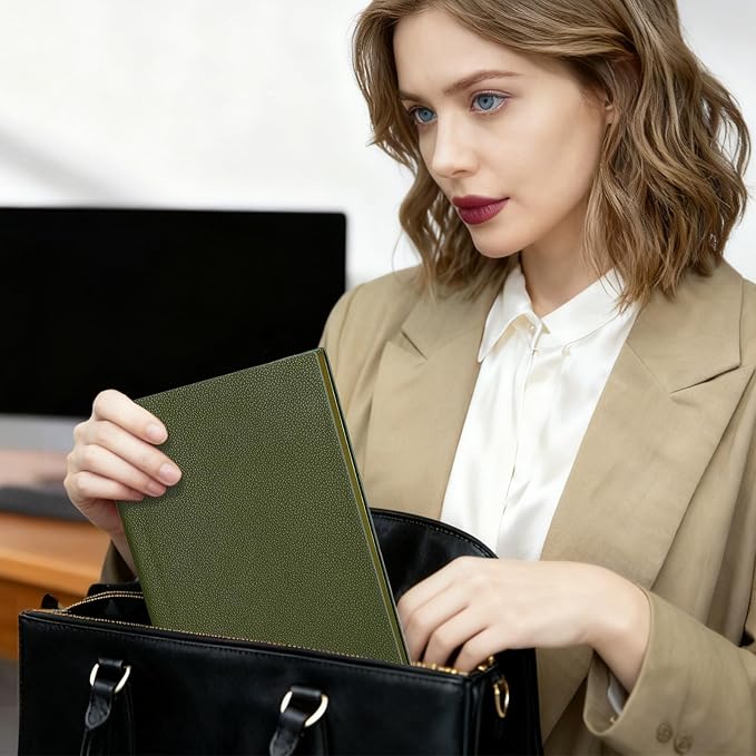 Lined Journal Notebook A5 Soft PU Leather Journals for Writing 160 Pages Daily Journaling Ruled Notebooks for Work