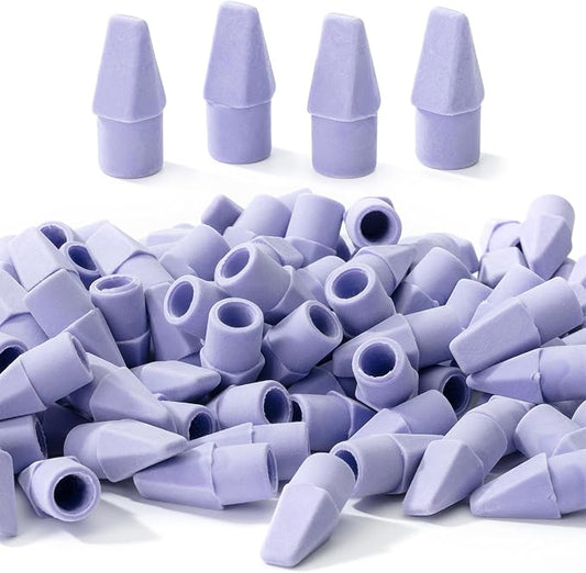 Mr. Pen- Pencil Erasers Toppers, 120 Pack, Purple, Erasers for Pencils | Pencil Top Erasers, Pencil Eraser