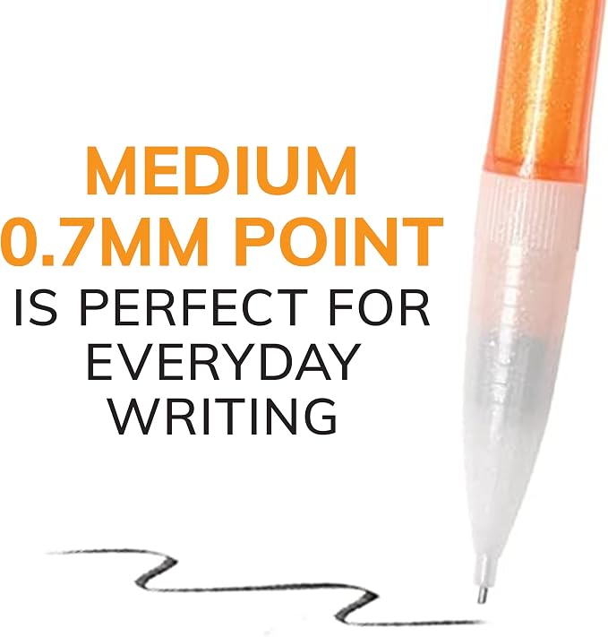 BIC Xtra-Sparkle Number 2 Mechanical Pencils With Erasers, Medium Point (0.7mm), Mechanical Pencils for School Supplies, 24 Count (Pack of 2)
