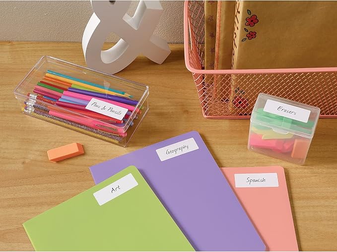 Avery Printable Mini-Sheets Address Labels, 1" x 2-5/8", White, Permanent Adhesive, Laser/Inkjet Compatible, 200 Blank Stickers Total, Great for Printing a Few Labels at a Time (2160)