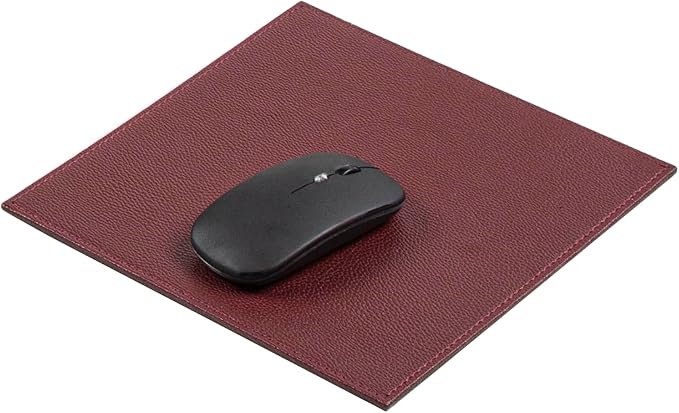 Venus Bonded Leather Executive Desk Set – 12-Piece Luxury Desk Organizer with Desk Mats & Blotters, Mouse Pad, Name Plate, Pens & Office Accessories (5 Color Options)