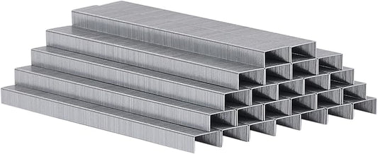 Amazon Basics Standard Stapler Staples, Value Pack, 500,000 Count, 100 Packs of 5000, Silver