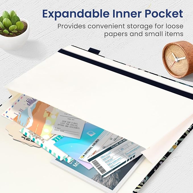 Taja Lined Journal Notebook for Women & Men, Hardcover Leather Journal for writing, A5 College Ruled Notebook for Work & Note Taking, Perfect for Office School Home Supplies, 160 Pages, Celestial