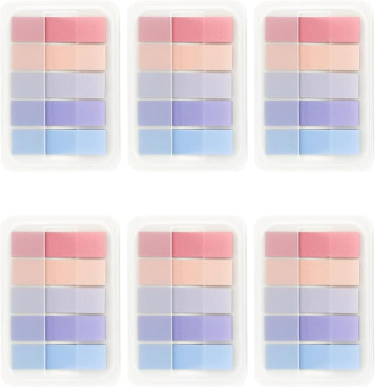 Mr. Pen- Transparent Sticky Notes Tabs, 600 pcs | Transparent Pop Up Writable Colored Book Index Tab, File Flags, Self Adhesive Divider Sticker for Notebook, Office, School