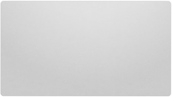 Nekmit Leather Desk Blotter Pad 36 x 20 Inches, Flat, Non-Slip, Waterproof, Gray