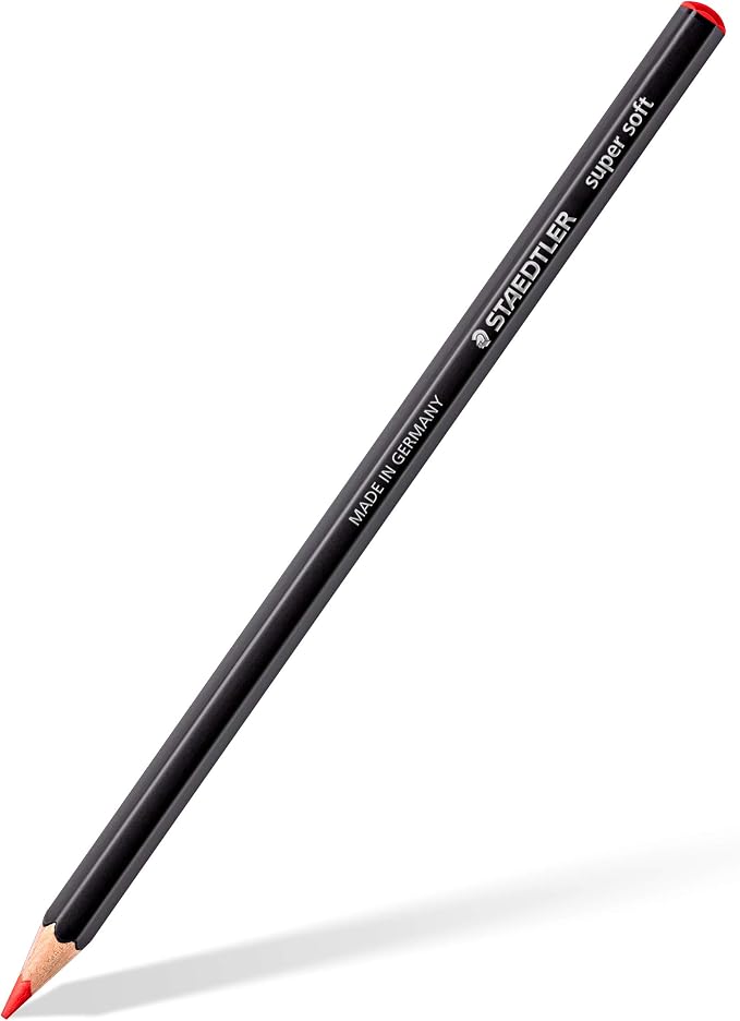 Staedtler Super Soft coloring pencils, rich pigments perfect for light and dark paper, Assorted Color Pencils, Box of 24, 149C C14