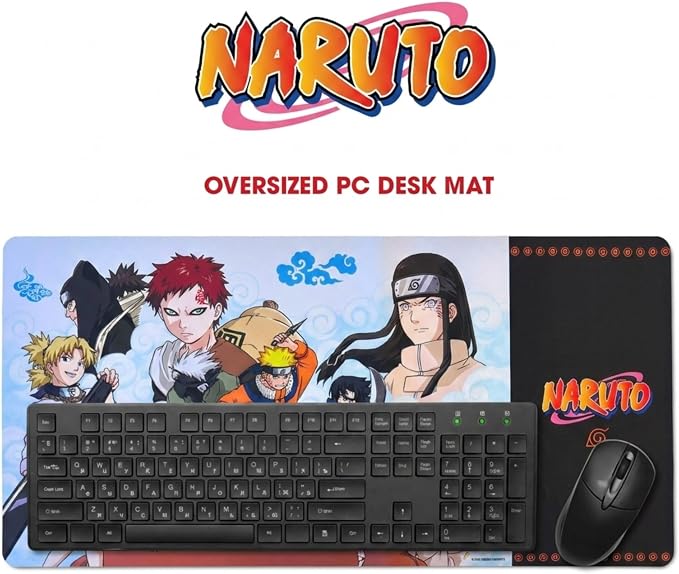 Solo Leveling Large Gaming Mouse Pad 31"x15" XL Computer Desk Mat, Anime | Oversized 31x15in Solo Leveling anime gaming mouse pad, smooth fabric top, stitched edges, non-slip rubber base.