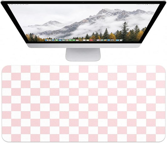 Leather Desk Mat, Desk Pad for Keyboard and Mouse Large Mouse Pads for Desk | Waterproof Desk Mat, Desk Matt for Desktop, Laptop Blotter, Keyboard Pad, Large Mouse Pad, Desk Essentials
