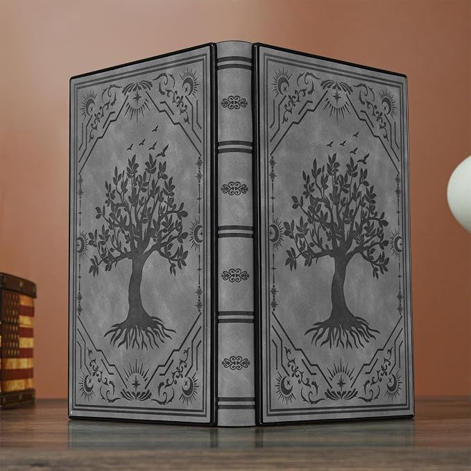 ZXHQ Diary with Lock, Hardcover(14.8 cm x 21 cm) Leather Lock Journal, Built-in Lock, 180° Lay Flat, Tree of Life Embossed Cover, 100 Gsm Thick Paper
