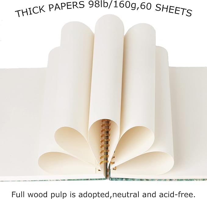 Van Gogh Aesthetic Art Mixed Media Sketchbook,A4 Spiral-Bound SketchbookMarker Paper Pad, 80 Pages of Premium 200 GSM Smooth Thick Paper, Mixed Media Sketch Book Drawing and Sketching for Kids Adults