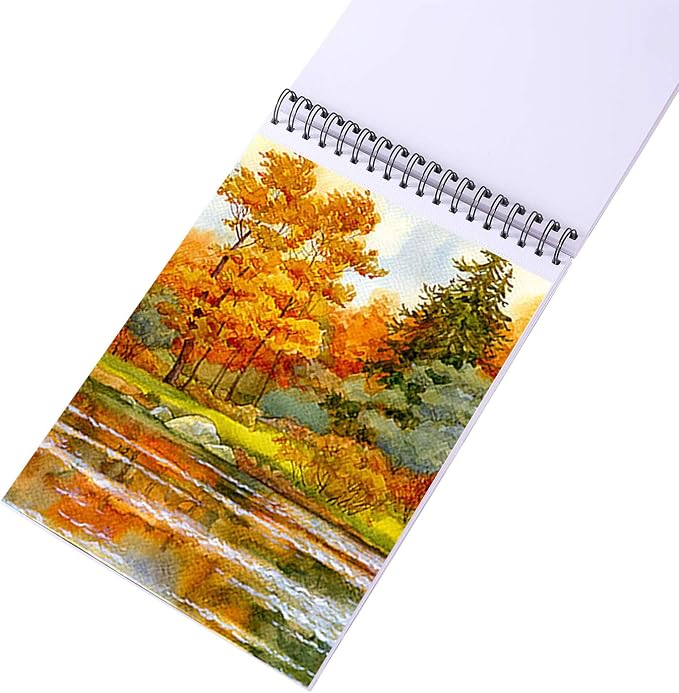 Bachmore Drawing Pad 9X12 Inch (110lb/180g), 60 Sheets, Top Spiral Bound Multi-Media for Artist Pro & Amateurs | Acrylic Art, Ink, Paint, Oil Pastels,Watercolor Mixed Media Sketch