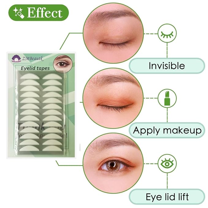 7MM Eyelid Lift Tapes Eyelid Correcting Strips for Heavy Hooded Droopy Eyes
