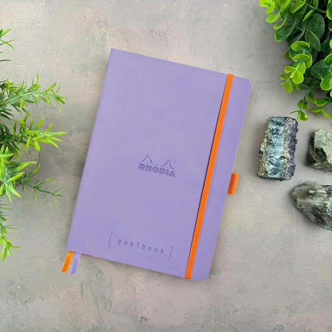 Rhodia Goalbook Journal, A5, Dotted - Iris (117749C)