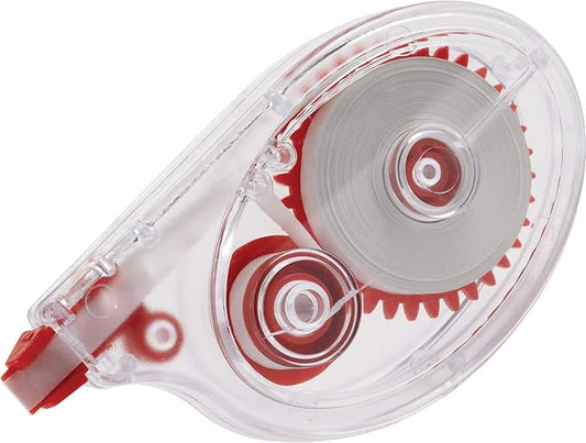 Integra 60233 Correction Tape, Side Apply, 1/5-Inch x394-Inch,10/PK,Smoke Dispenser